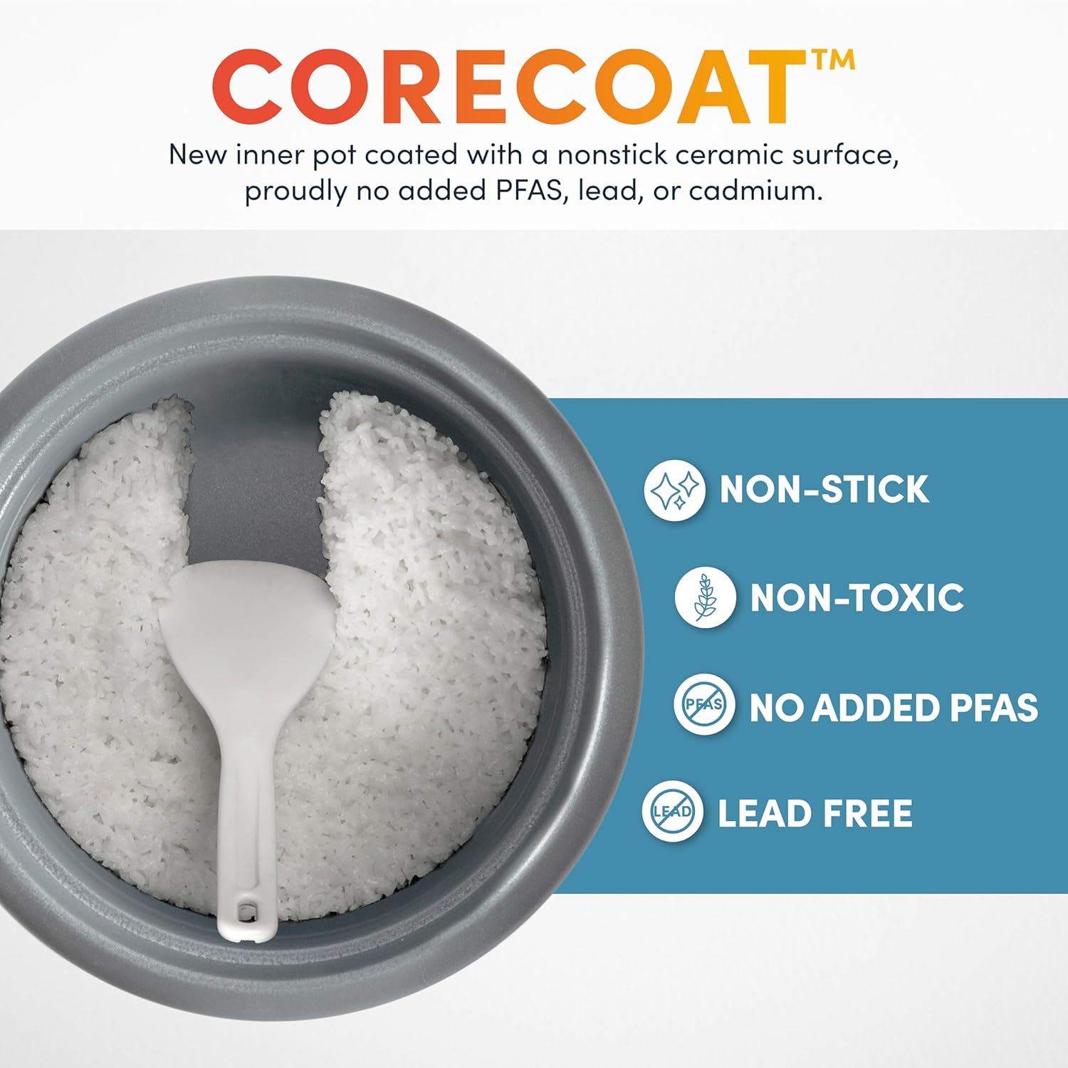 Aroma Housewares Professional Plus ARC-5000SB 20 Cup (Cooked) Digital Rice Cooker, Food Steamer, Slow Cooker, Stainless Exterior/Nonstick Pot, Silver, Black, 10-cup uncooked/20-cup cooked/4QT - Image 5