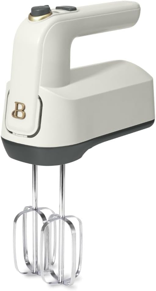 IT'S BRAZILIAN 6-Speed Electric Hand Mixer with Turbo Function - Lightweight and Powerful for Baking and Cooking