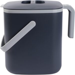 Blue Ginkgo Kitchen Compost Bin [5L...