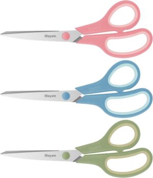 iBayam 8.5 Inch Scissors All Purpos...