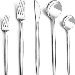 40-Piece Silverware Set for 8, CEKE...