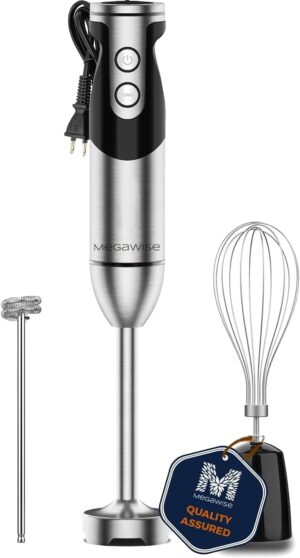 MEGAWISE Immersion Hand Blender, 3-...