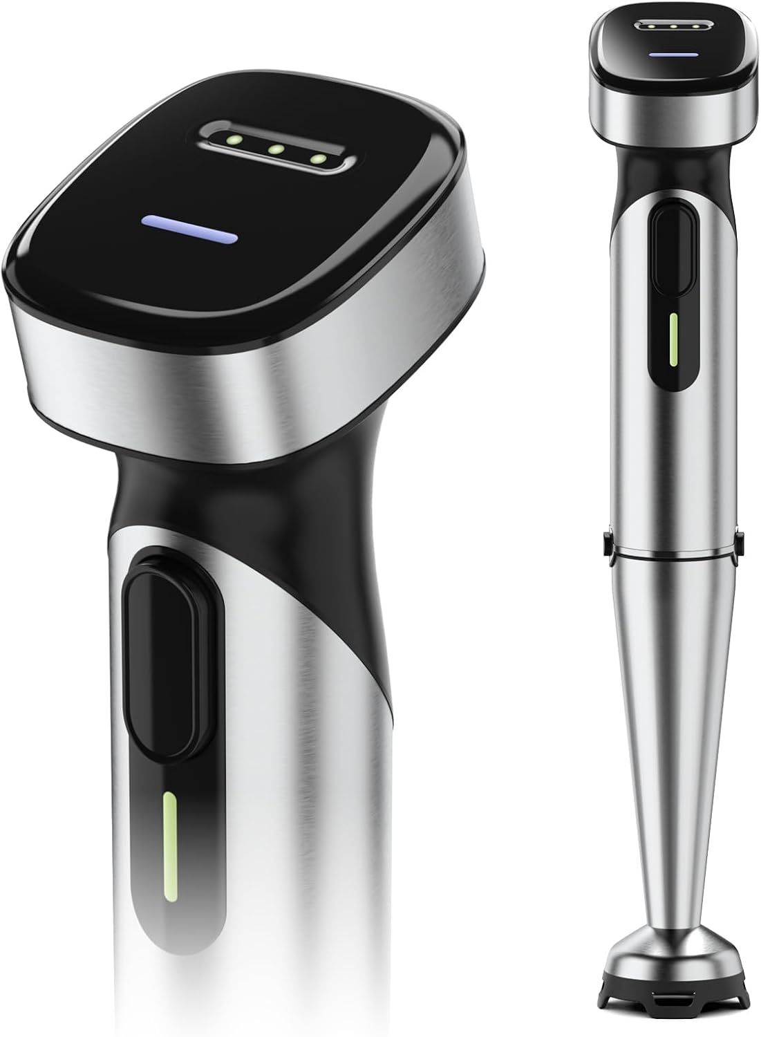 Turelar Cordless Immersion Blender with Rchargeable Battery, Portable Hand Blenders with Adjustable Speed, Hand Held Stick Mixer for Effortless Blending Shakes, Smoothies, Soups, Puree or Baby Food