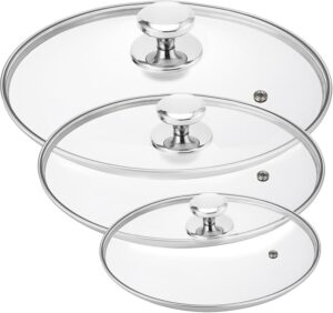 Glass Lid for Pots and Pans, 3 pcs ...