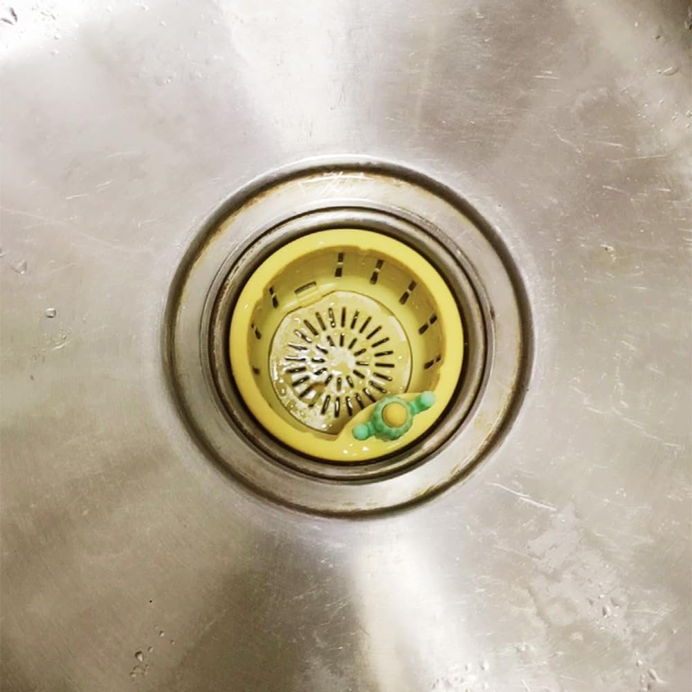 2PCS Cactus Sink Strainer Basket,2026 New Universal Kitchen Sink Drain Strainer Press Automatic Dumping Sink Filter,Multifunctional Anti-Clogging Sink Strainer Basket Filter for Home Bathroom (Mix) - Image 6