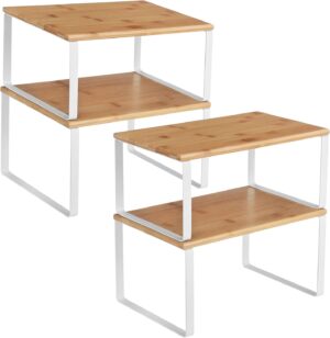 SONGMICS Cabinet Organizer Shelf, S...