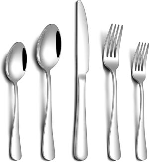 PHILIPALA 20 Piece Silverware Set, ...