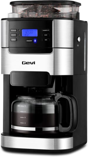 Gevi 10-Cup Drip Coffee Maker with ...