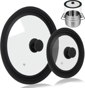 Universal Lid for Pots Pans and Ski...
