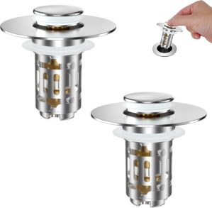 Hibbent 2 Pack Universal Bathroom S...