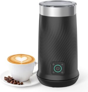 Wowteam Milk Frother, 4-in-1 Electr...