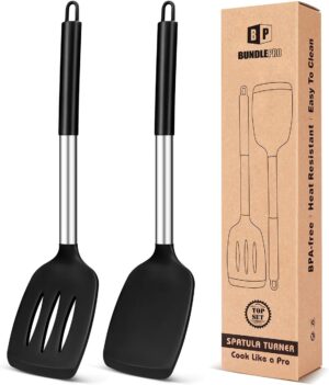 Pack of 2 Silicone Solid Turner, No...