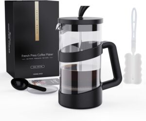 RAINBEAN Large French Press Glass T...