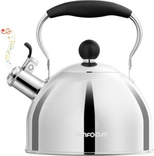 Tea Kettle, 2 Quart Stainless Steel...