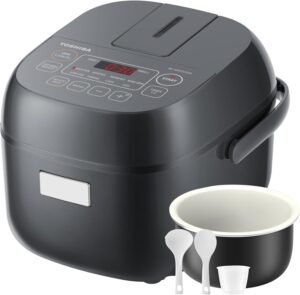 TOSHIBA Rice Cooker Small 3-Cup Unc...