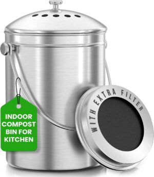 Utopia Kitchen Countertop Compost B...