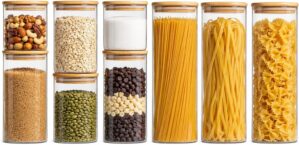 Airtight Glass Storage Containers w...