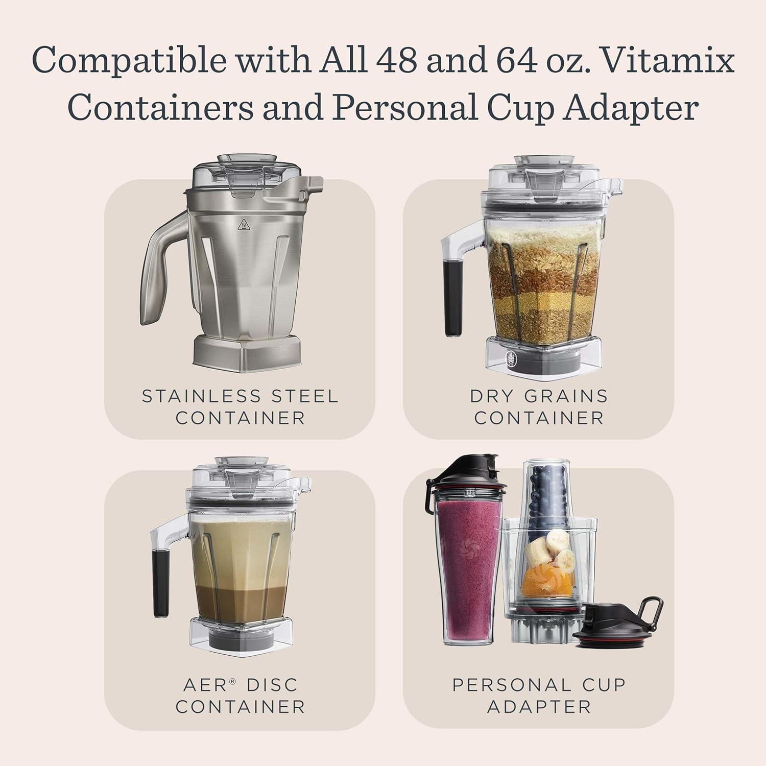 Vitamix 5200 Blender, Professional-Grade Blender for Smoothies, Soups, Ice Cream and More, Stainless-Steel Blades, Self-Cleaning Kitchen Appliance, 64 Oz Container, Black - Image 7