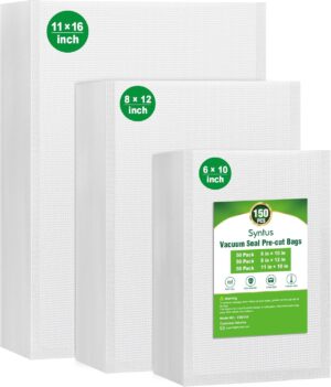 Syntus Vacuum Sealer Bags, 150 Gall...