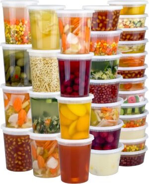 Dipoo 60 Sets (120-Piece) Deli Cont...