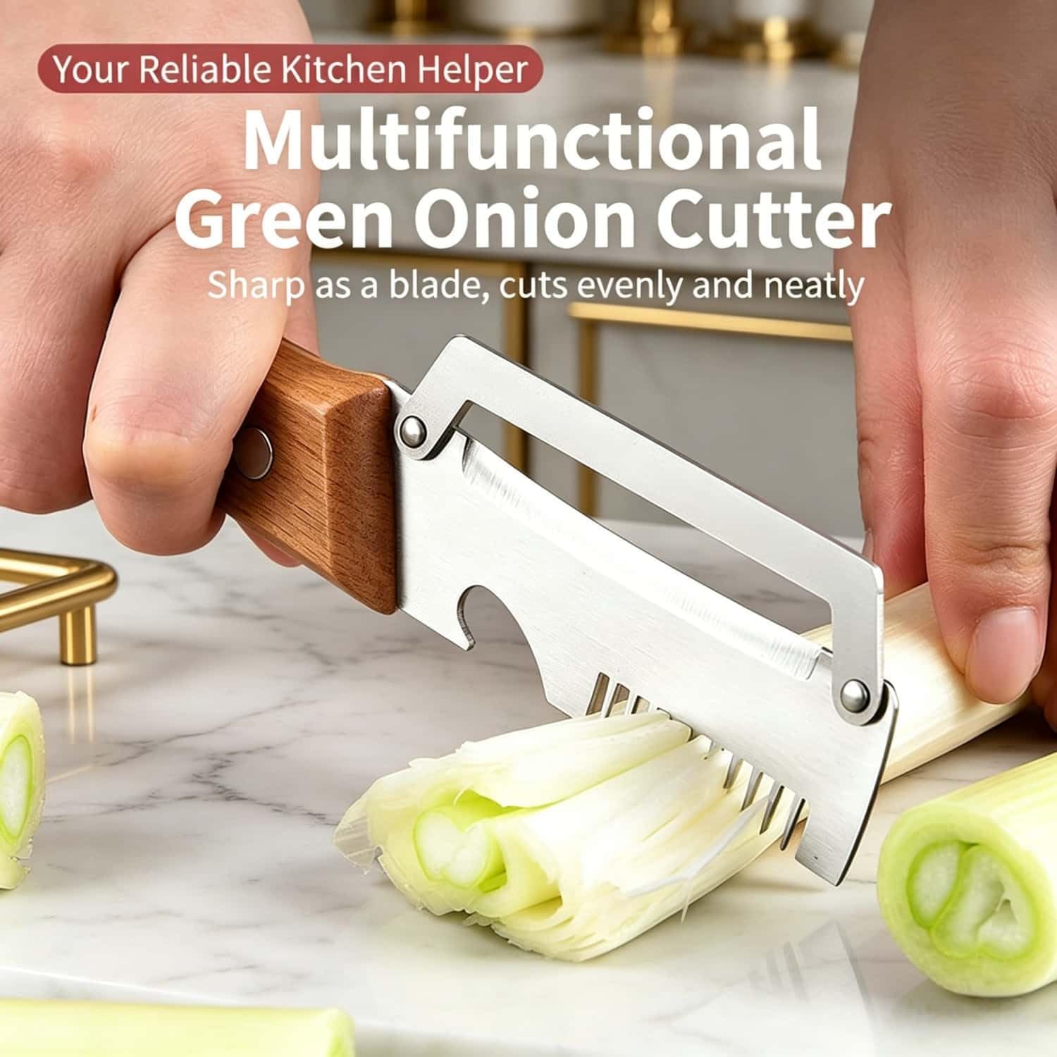 Premium Vegetable Peeler with Wooden Handle and Bottle Opener, Multi-Functional Vegetable Peeler for Fruit Pumpkin Peeling Potato and other vegetables or fruits (1pcs) - Image 5