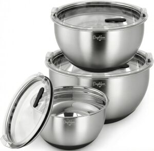 Mixing Bowls with Airtight Lids, St...