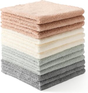 12 Pack Cleaning Cloth,Ultra Soft A...