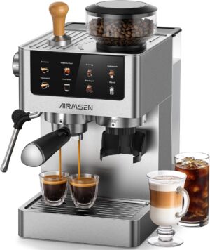 AIRMSEN Espresso Machines with Burr...