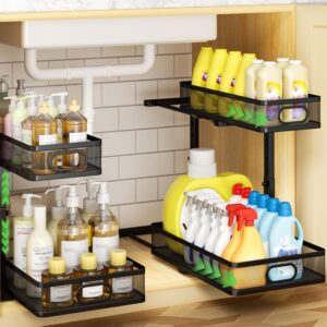 Under Sink Organizer 2-Pack, Metal ...