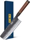 HOSHANHO 7 Inch Nakiri Knife, Japan...