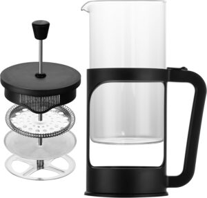French press, borosilicate glass Fr...