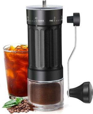 Manual Coffee Grinder With Ceramics...