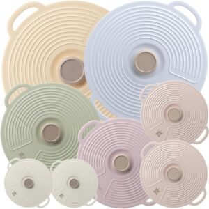 GUANCI Silicone Lids for Bowl 8 Pac...