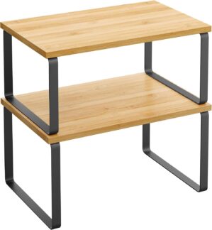 SONGMICS Cabinet Organizer Shelf, S...