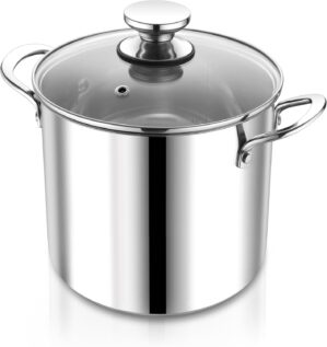 P&P CHEF 8 Quart Stainless Ste...