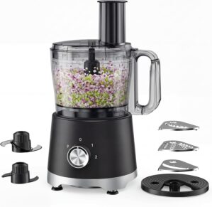 OLIXIS Food Processor 10.5 Cups, 60...