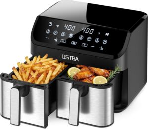 OSTBA 9.5QT Double Air Fryer, 1700W...