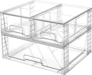 Vtopmart 3 Pack Stackable Storage D...