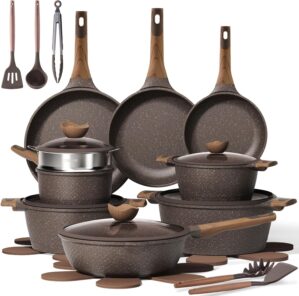 CAROTE 26PCS Pots and Pans Set Non ...