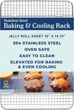 Ultra Cuisine Stainless Steel Bakin...