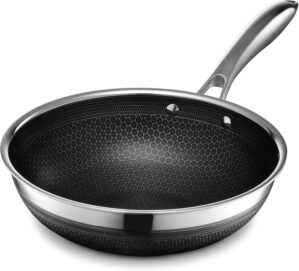 HexClad 10 Inch Hybrid Nonstick Wok...