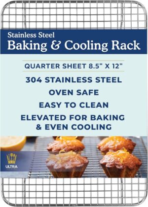 Ultra Cuisine Stainless Steel 8.5 x...