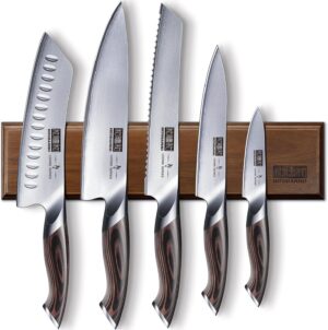 HOSHANHO Knife Set with Magnetic Kn...