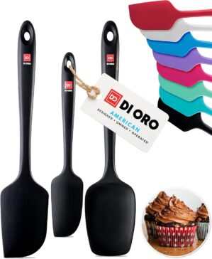 DI ORO Silicone Spatula Set –...