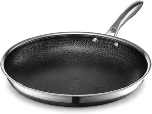 HexClad 12 Inch Hybrid Nonstick Fry...