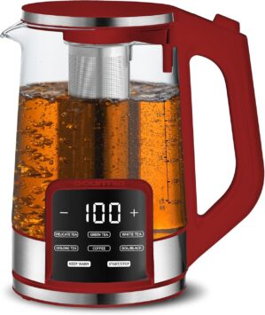 Gourmia Electric Glass Kettle – 1...