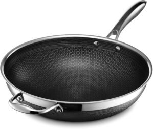 HexClad 12 Inch Hybrid Nonstick Wok...