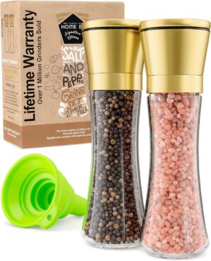 Home EC Original Gold Salt and Pepp...