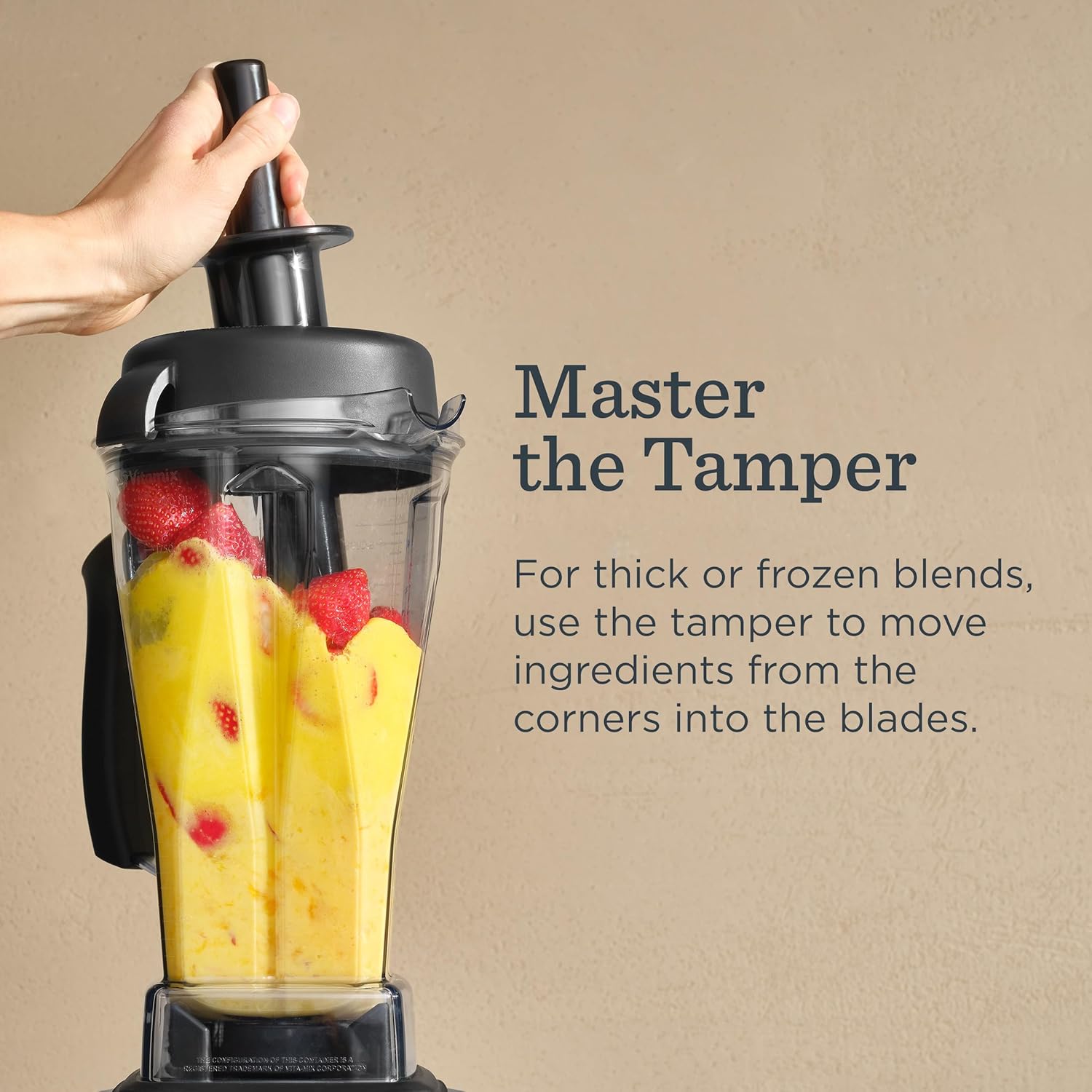 Vitamix 5200 Blender, Professional-Grade Blender for Smoothies, Soups, Ice Cream and More, Stainless-Steel Blades, Self-Cleaning Kitchen Appliance, 64 Oz Container, Black - Image 9