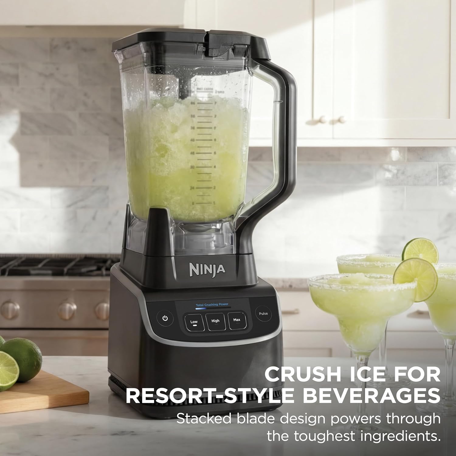 Ninja UltraCrush Professional Blender | 1000W Power, XL 72-oz.* Pitcher | Total Crushing Technology | 3 Manual Speeds for Smoothies, Sauces & More | Full-Size Countertop | Black | BP201 (2026) - Image 4